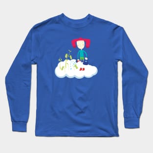 Mr watering can Long Sleeve T-Shirt